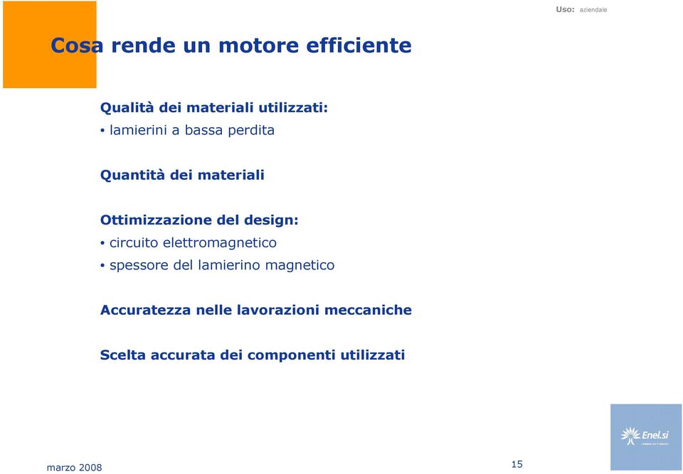 design: circuito elettromagnetico spessore del lamierino magnetico