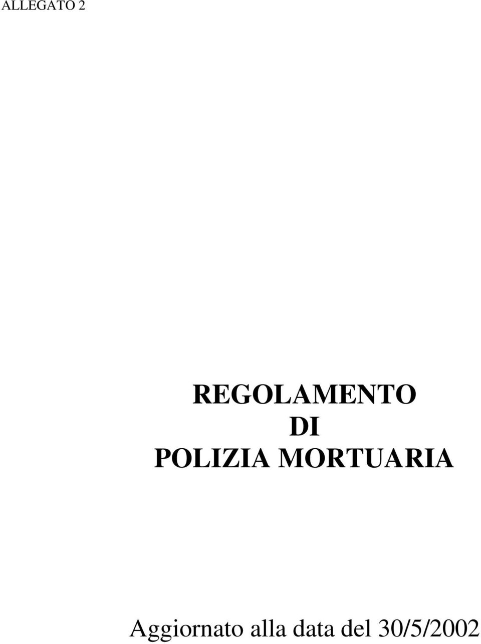 POLIZIA MORTUARIA