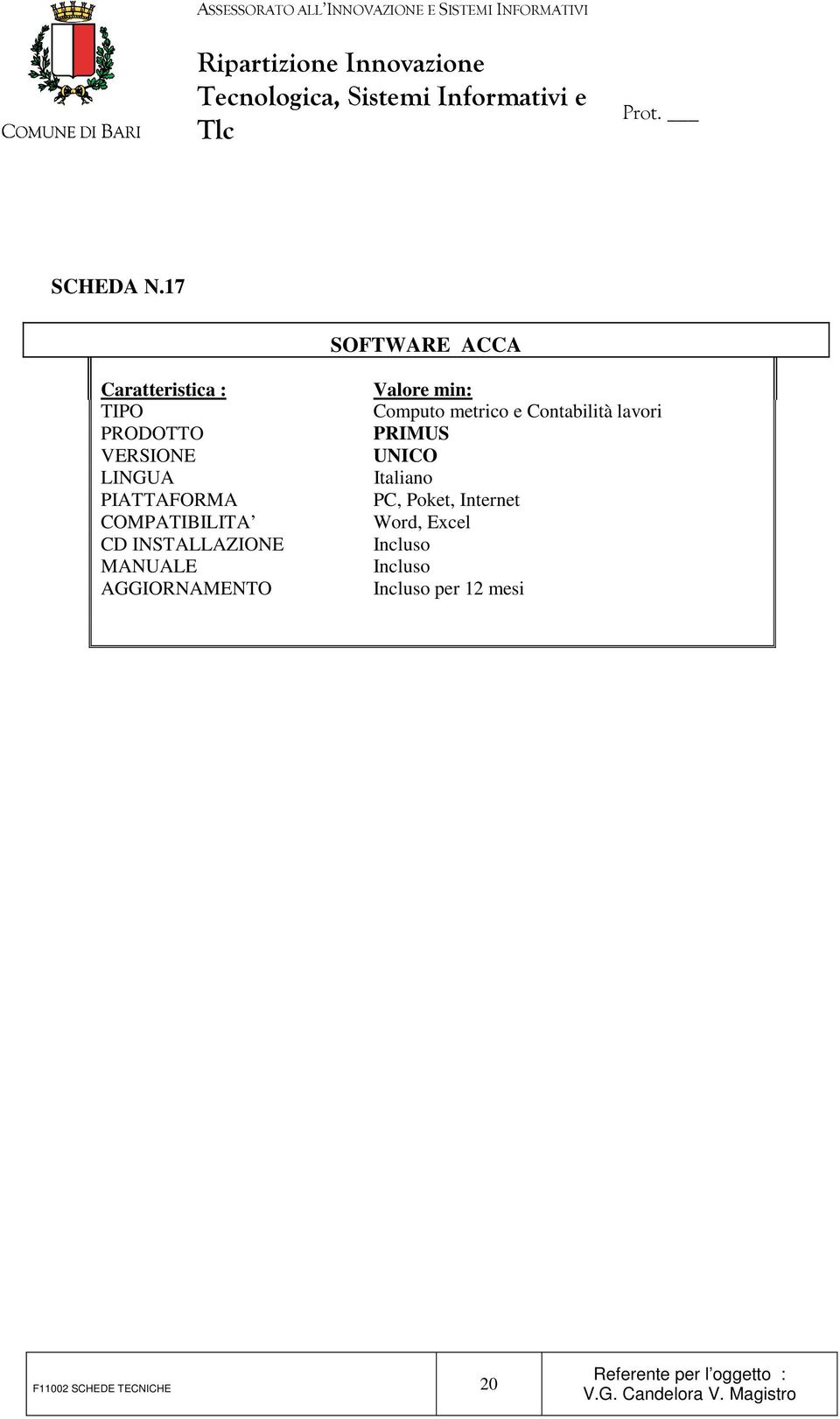 PIATTAFORMA COMPATIBILITA CD INSTALLAZIONE MANUALE AGGIORNAMENTO Computo