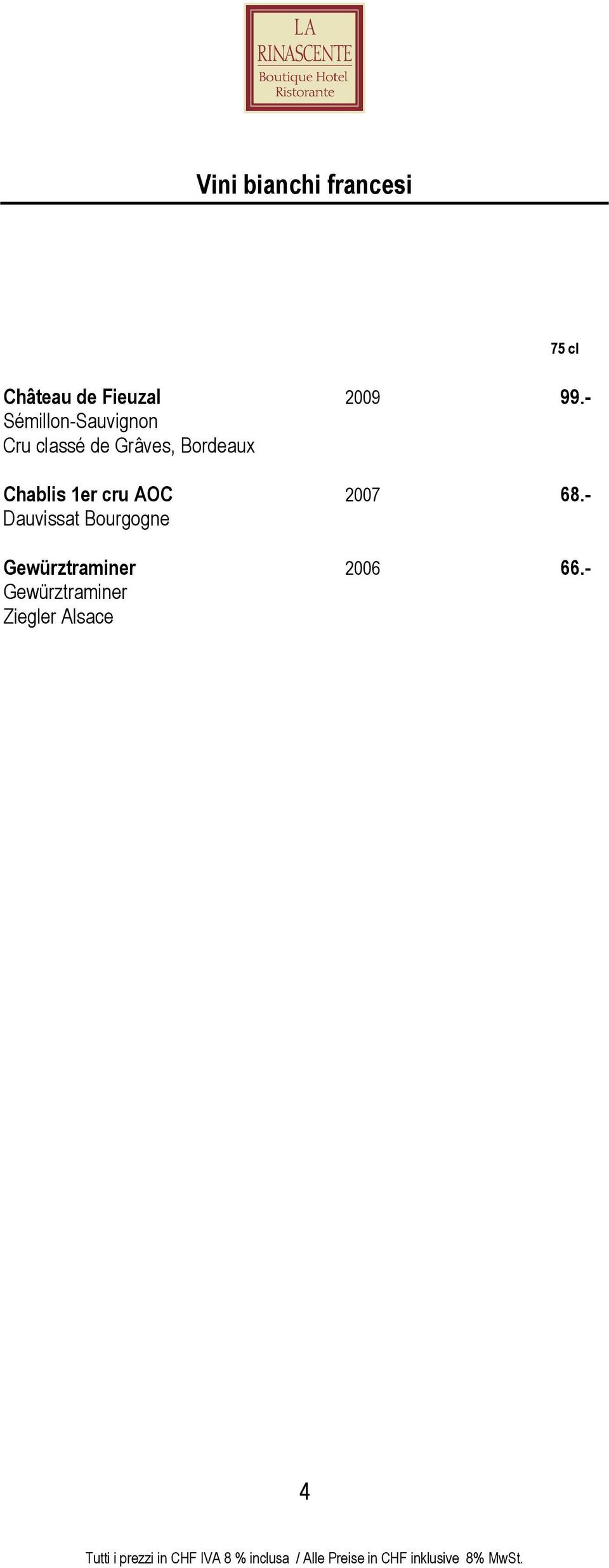 Chablis 1er cru AOC 2007 68.