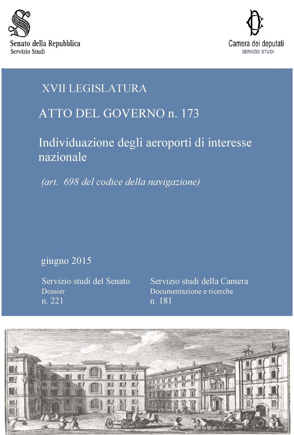 (art. 698 del codice della navigazione) giugno 2015 Servizio