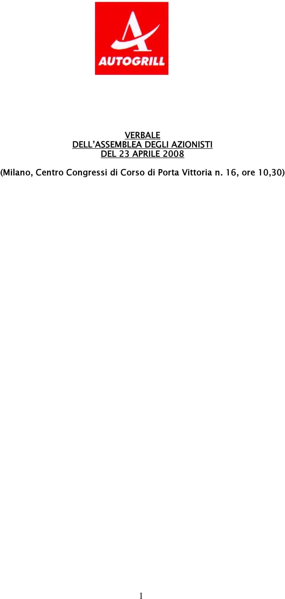 (Milano, Centro Congressi di