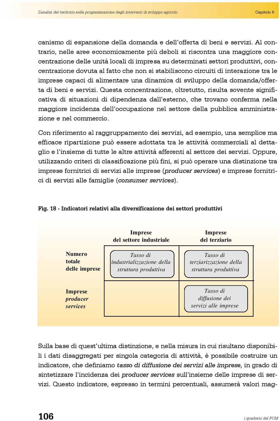 stabiliscono circuiti di interazione tra le imprese capaci di alimentare una dinamica di sviluppo della domanda/offerta di beni e servizi.