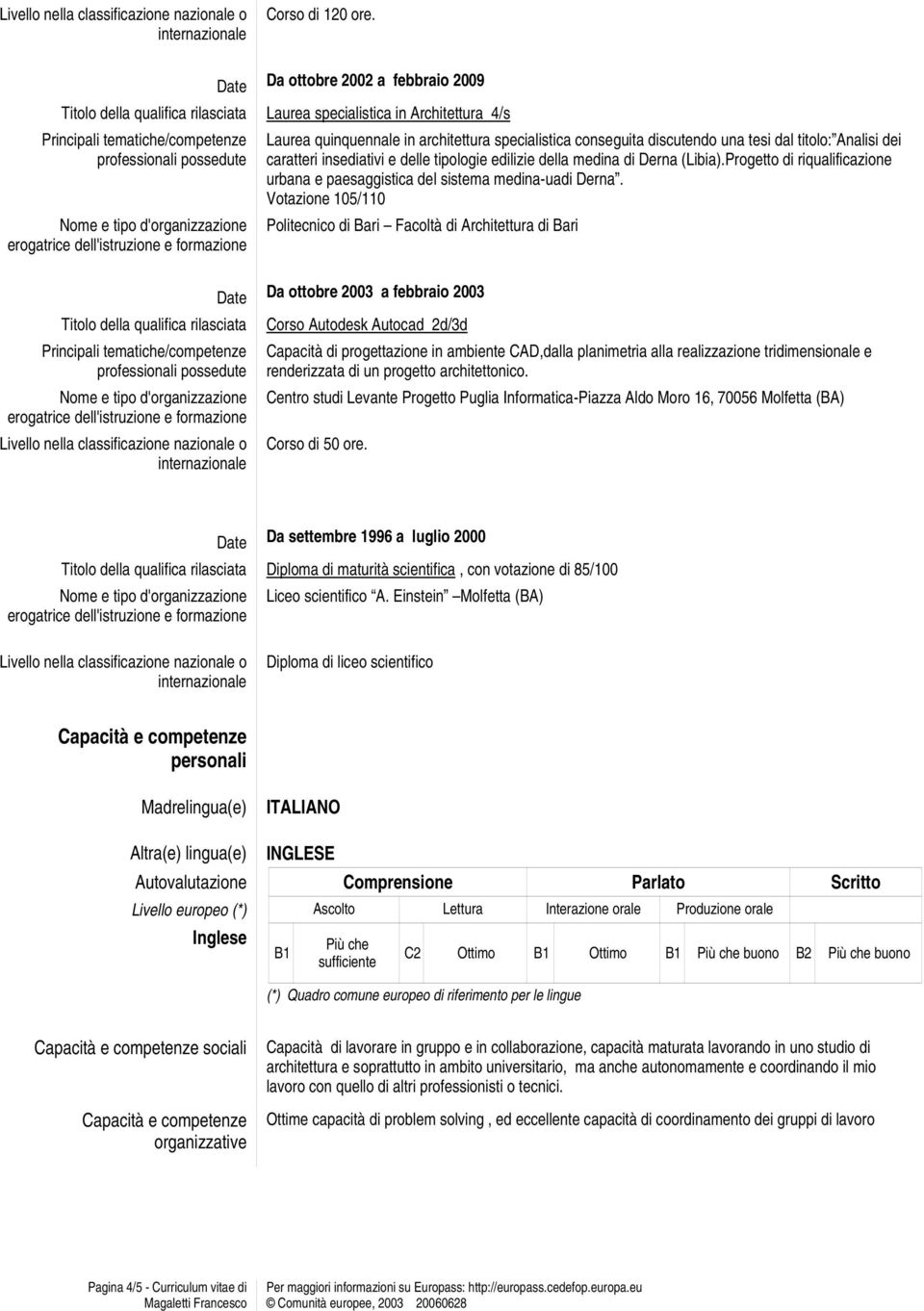 e delle tipologie edilizie della medina di Derna (Libia).Progetto di riqualificazione urbana e paesaggistica del sistema medina-uadi Derna.