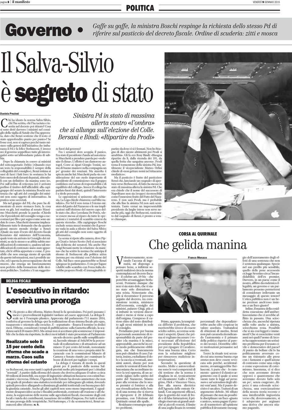 Caos sulla riforma del catasto S i fa presto a dire riforma. Matteo Renzi lo fa spessissimo. Poi però passano i mesi e i provvedimenti legislativi tardano ad essere approvati.