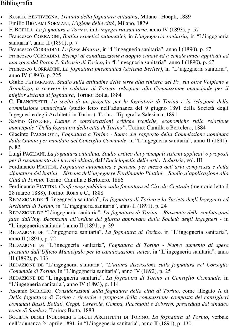 57 Francesco CORRADINI, Bottini ermetici automatici, in L ingegneria sanitaria, in L ingegneria sanitaria, anno II (1891), p.