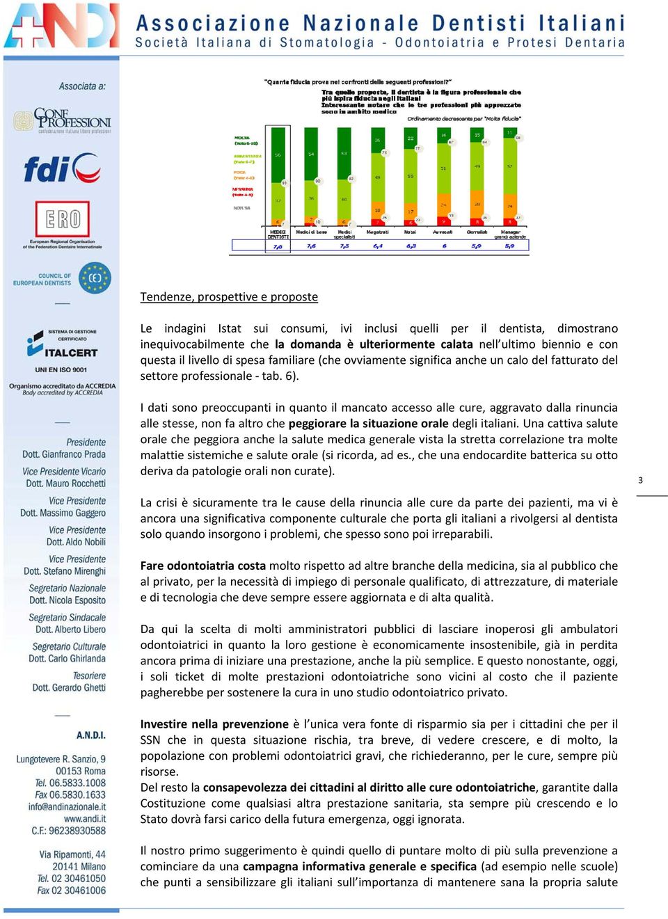 I dati sono preoccupanti in quanto il mancato accesso alle cure, aggravato dalla rinuncia alle stesse, non fa altro che peggiorare la situazione orale degli italiani.