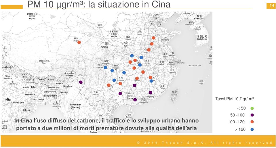 sviluppo urbano hanno portato a due milioni di morti