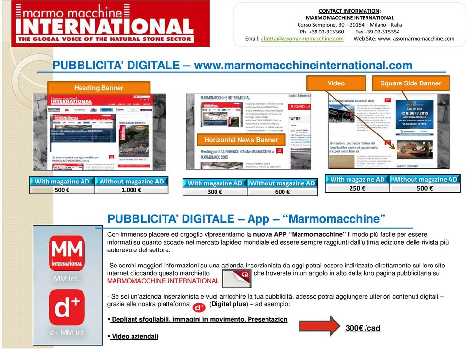 lapideo mondiale ed essere sempre raggiunti dall ultima edizione delle rivista più autorevole del settore.