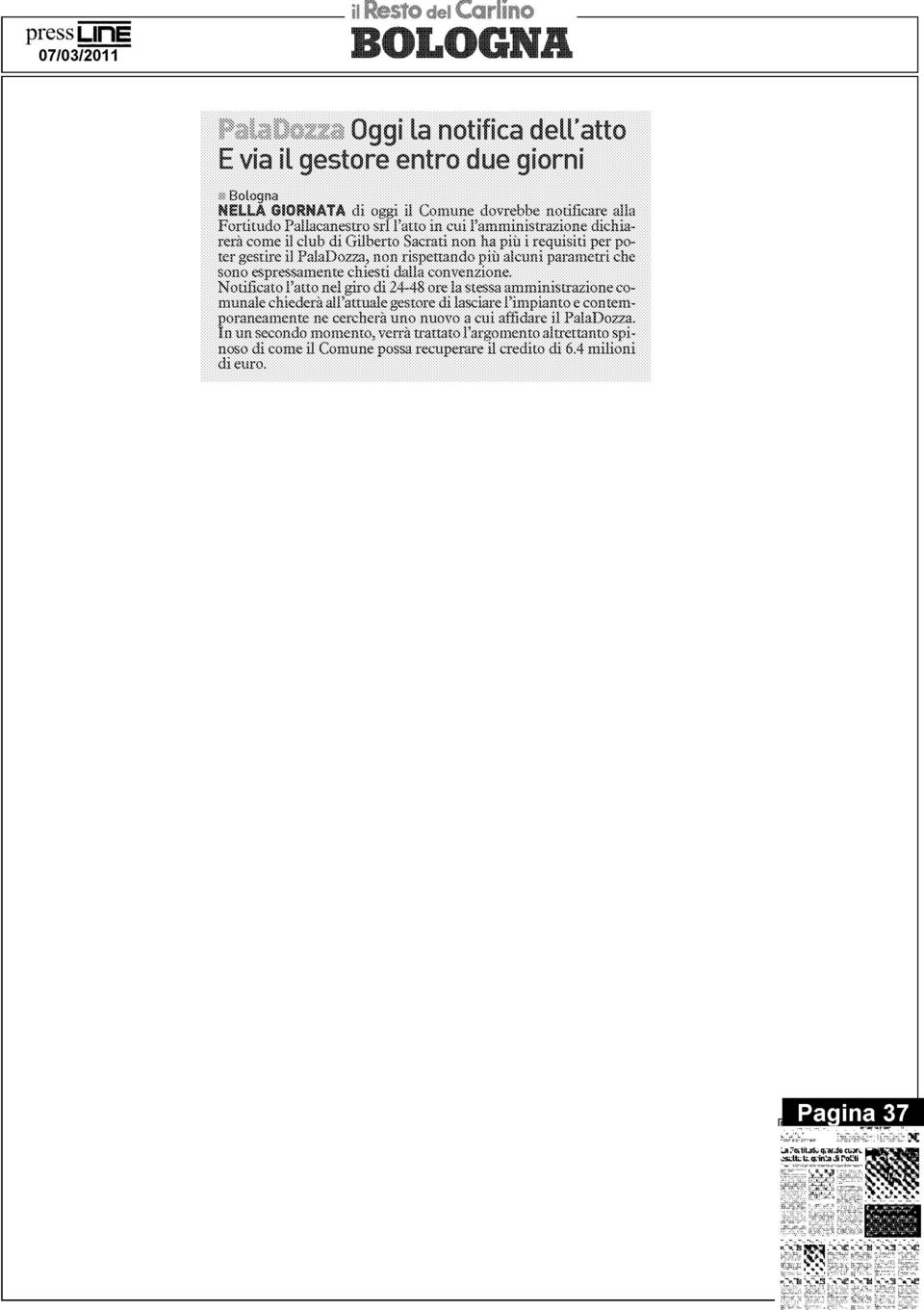 .tet ;I: C Notificato rntui nel giro 24-48 ore la stessa t;nniiriistrazione co - 111 33_i chiederti airatruttie gestore di. lasciare rimpianto e co :ntrn - poraieanierite n i In i '.