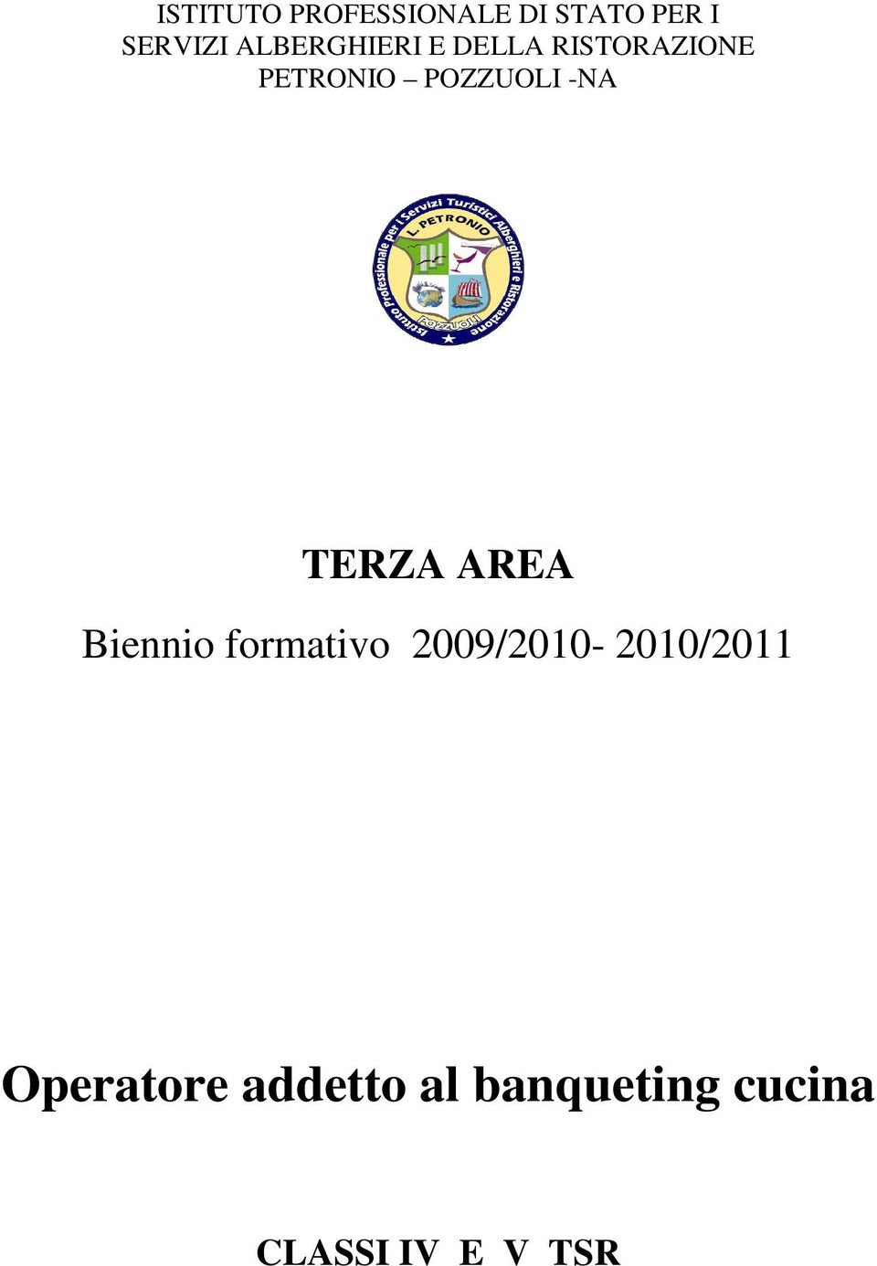 -NA TERZA AREA Biennio formativo