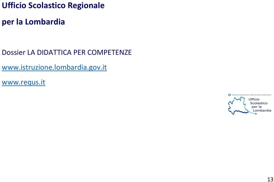 DIDATTICA PER COMPETENZE www.