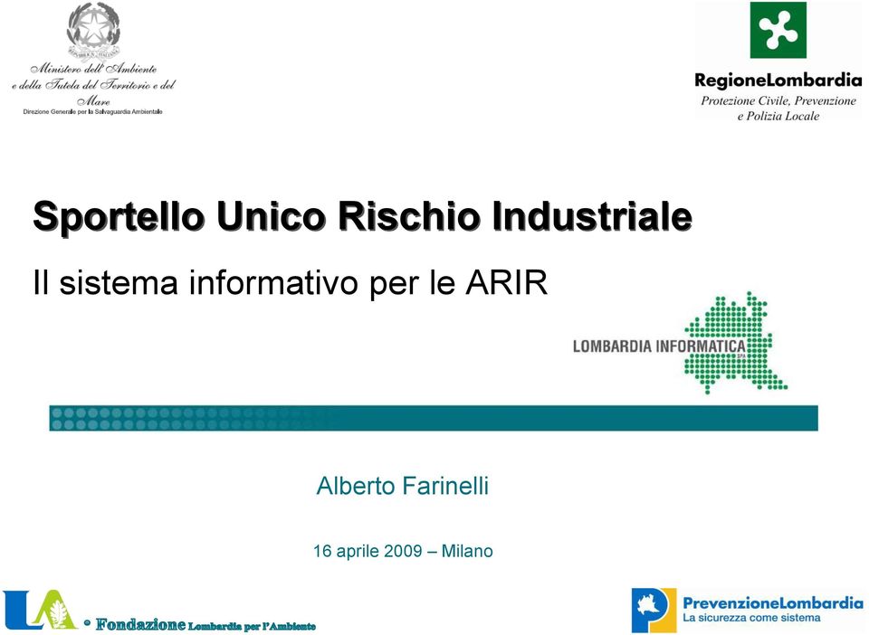 informativo per le ARIR