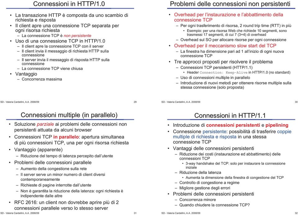 connessione TCP in HTTP/1.