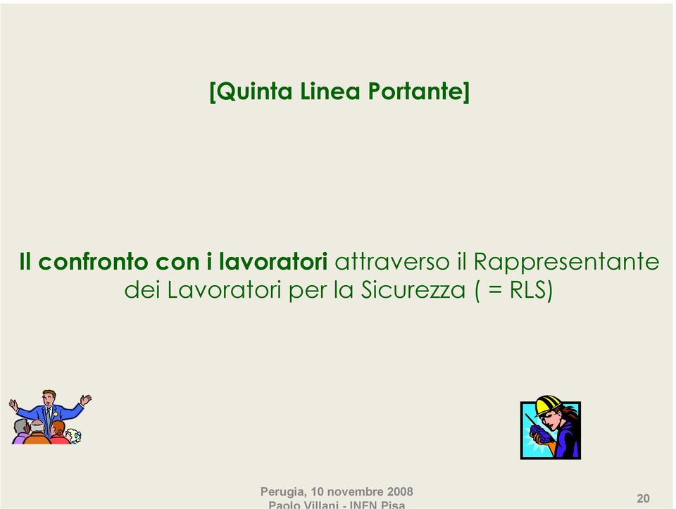 attraverso il Rappresentante