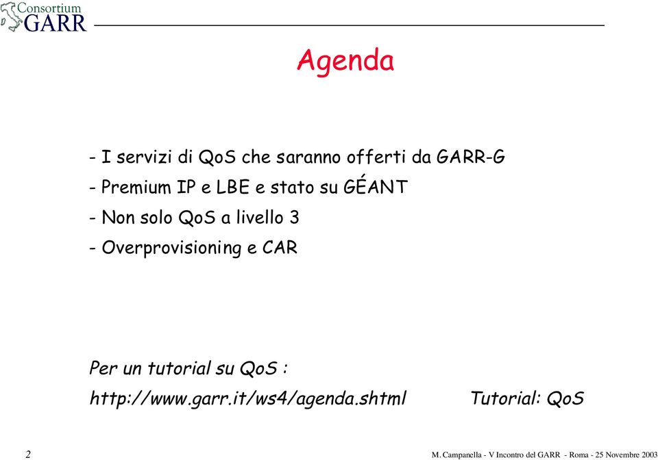 QoS a livello 3 - Overprovisioning e CAR Per un