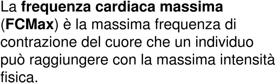 del cuore che un individuo può