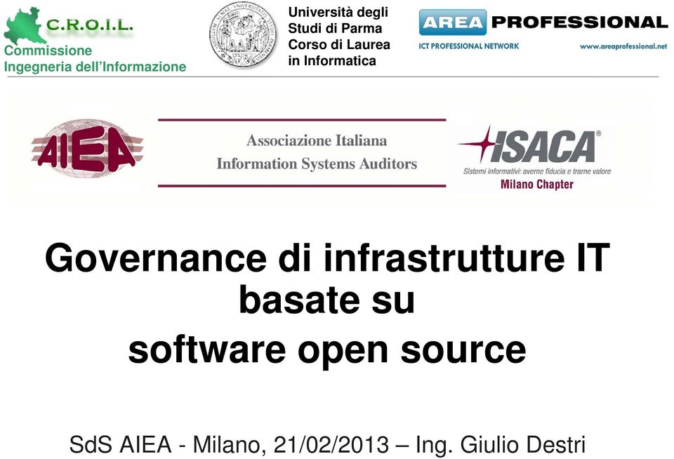 infrastrutture IT basate su software open