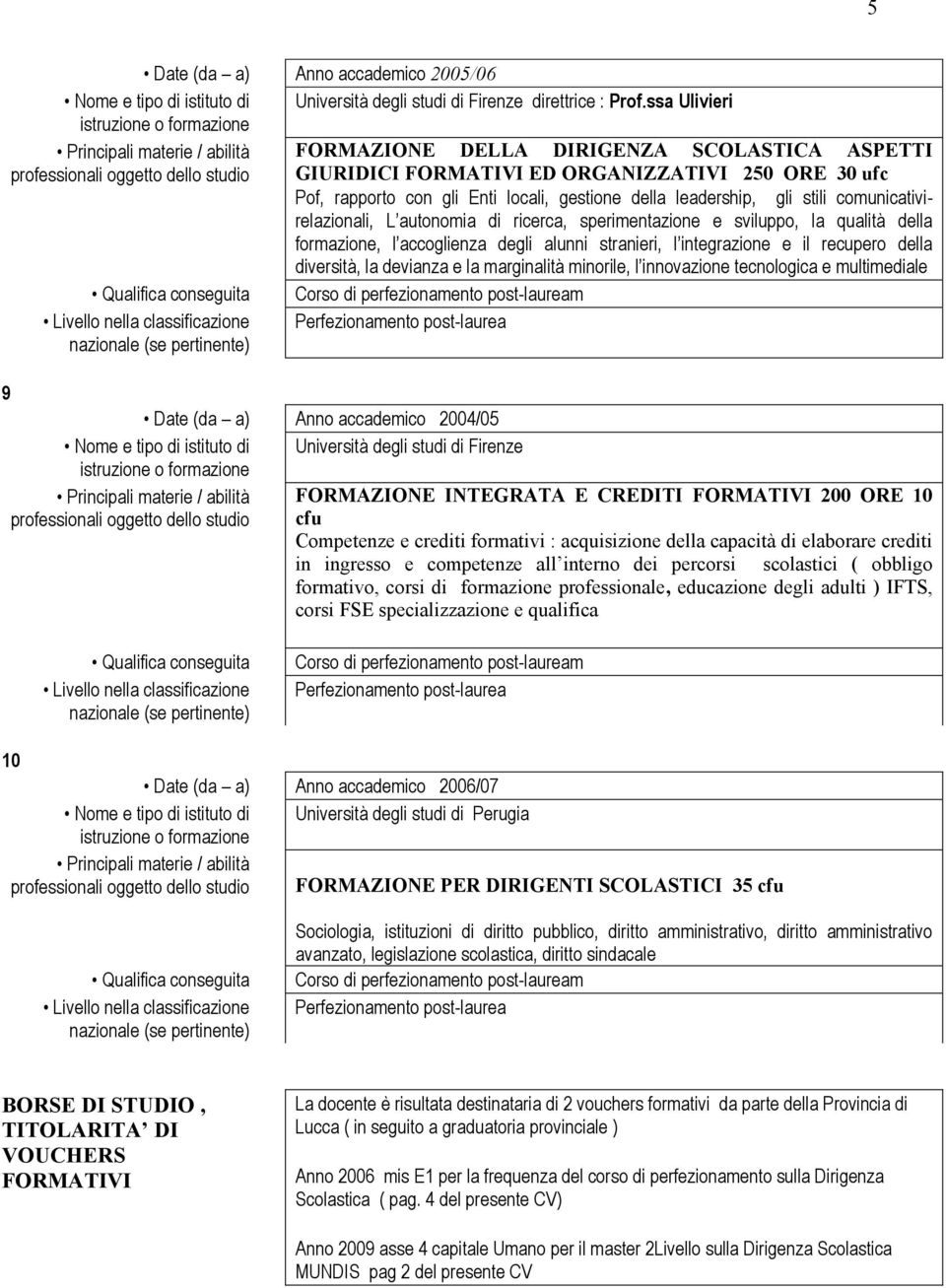 comunicativirelazionali, L autonomia di ricerca, sperimentazione e sviluppo, la qualità della formazione, l accoglienza degli alunni stranieri, l integrazione e il recupero della diversità, la