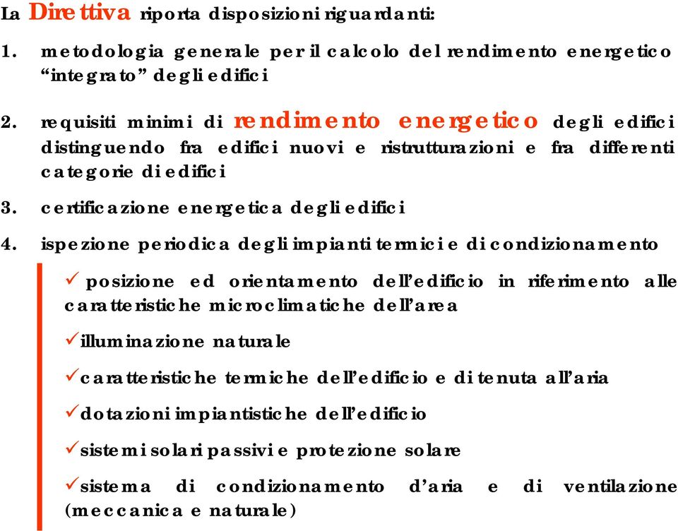 certificazione energetica degli edifici 4.