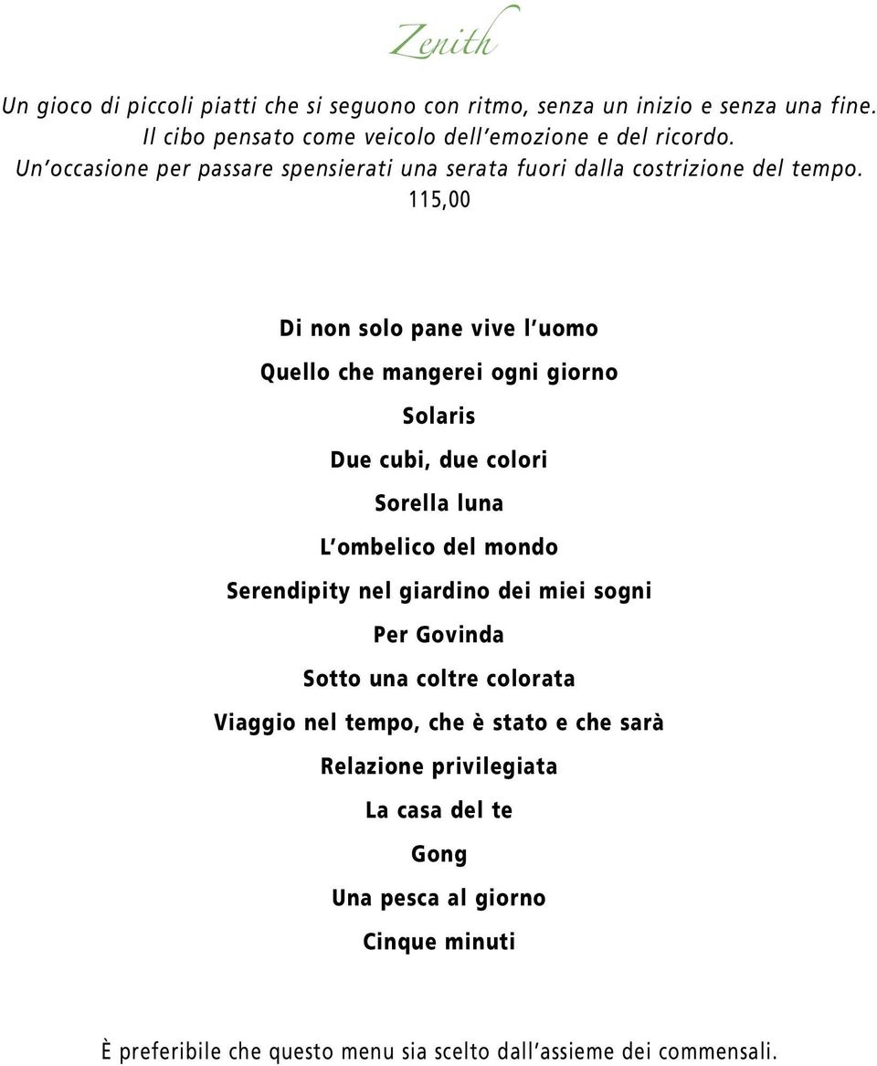 115,00 Di non solo pane vive l uomo Quello che mangerei ogni giorno Solaris Due cubi, due colori Sorella luna L ombelico del mondo Serendipity nel giardino