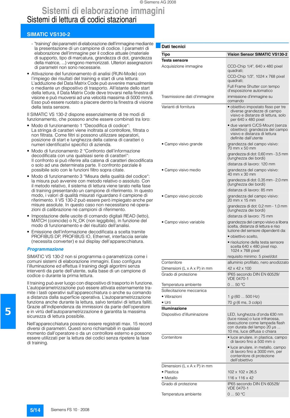 Ulteriori assegnazioni di parametri non sono necessarie.