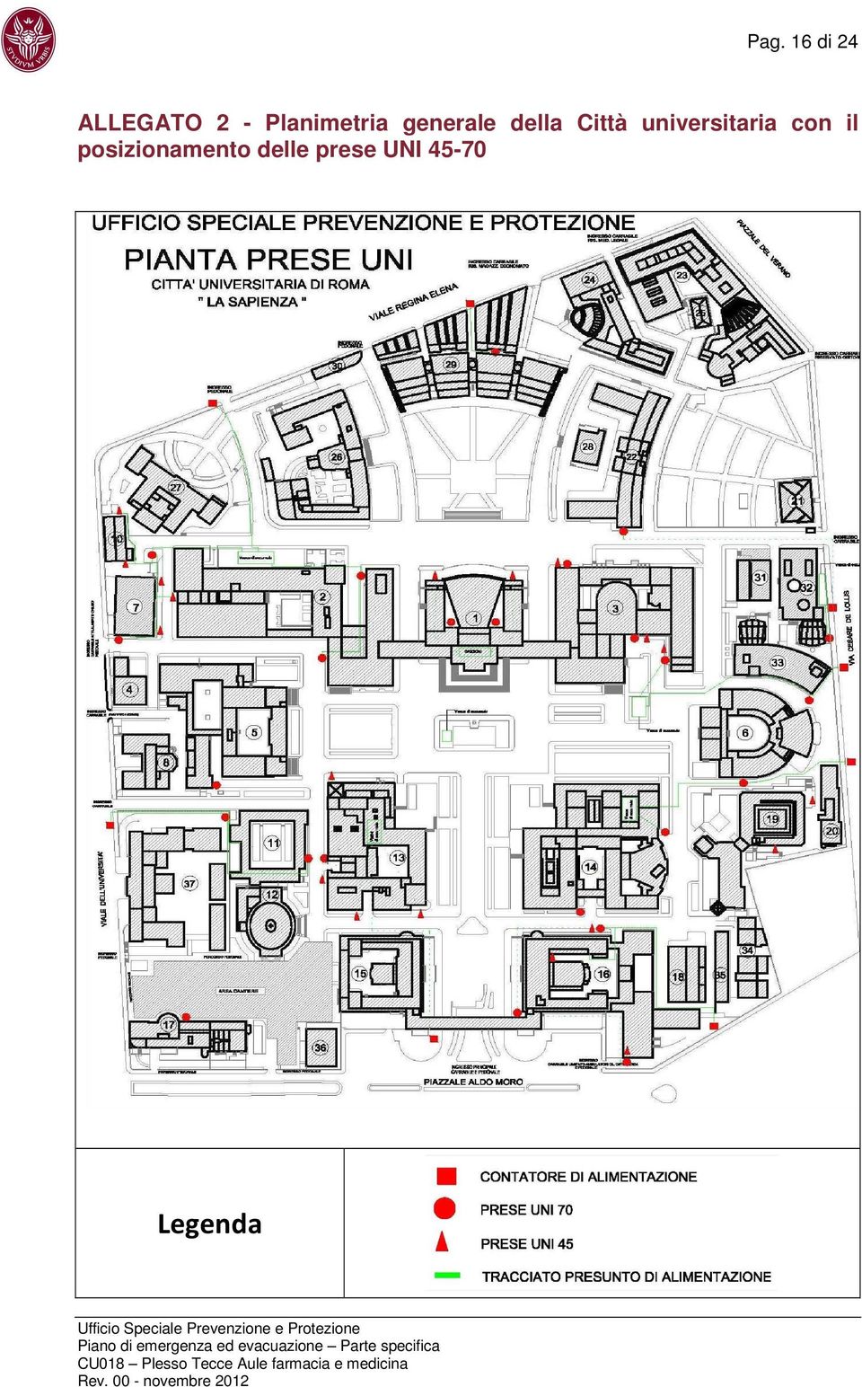 Città universitaria con il