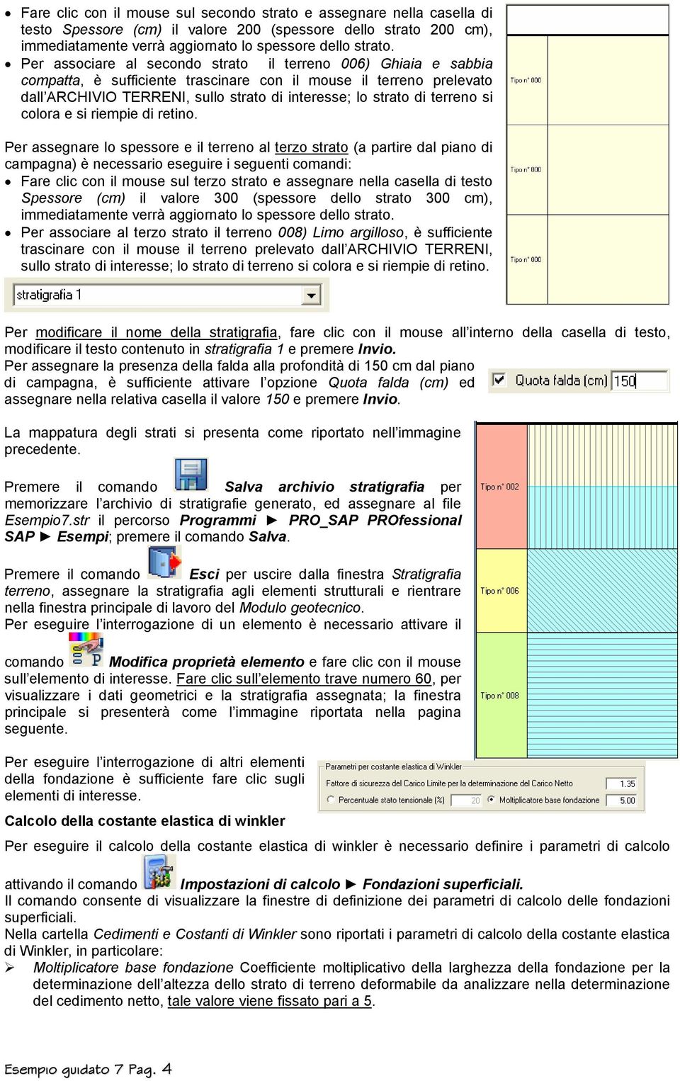 terreno si colora e si riempie di retino.