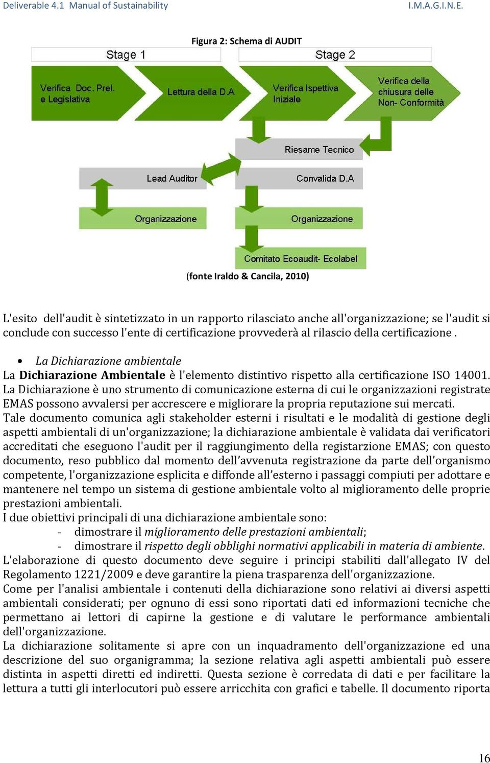 La Dichiarazione è uno strumento di comunicazione esterna di cui le organizzazioni registrate EMAS possono avvalersi per accrescere e migliorare la propria reputazione sui mercati.