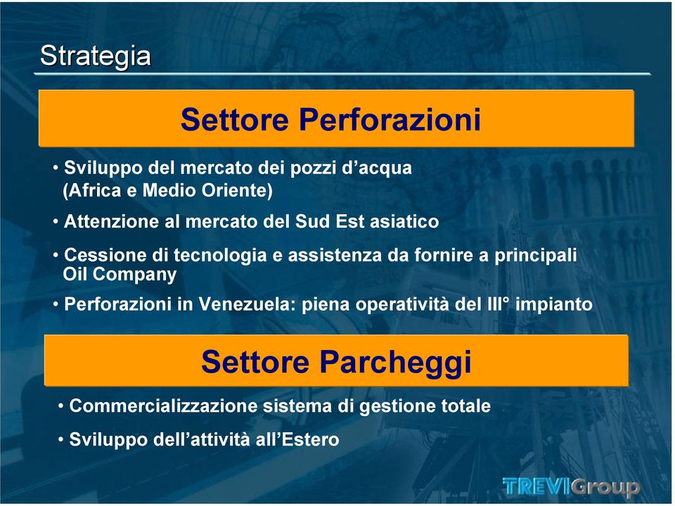 fornire a principali Oil Company Perforazioni in Venezuela: piena operatività del III