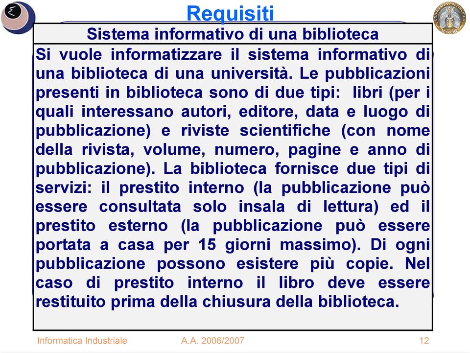 numero, pagine e anno di pubblicazione).