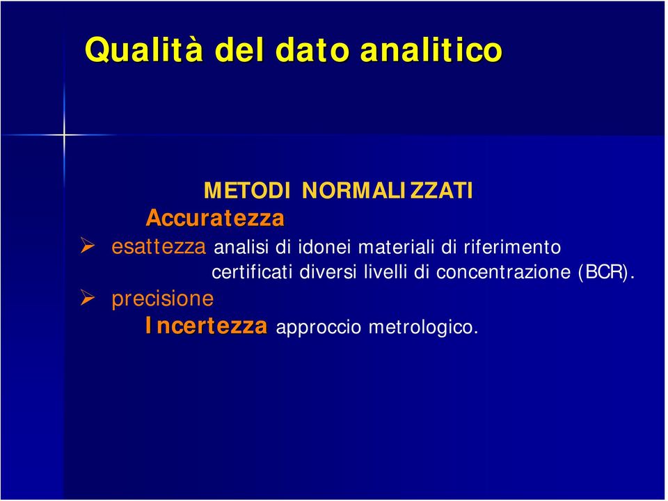 riferimento certificati diversi livelli di