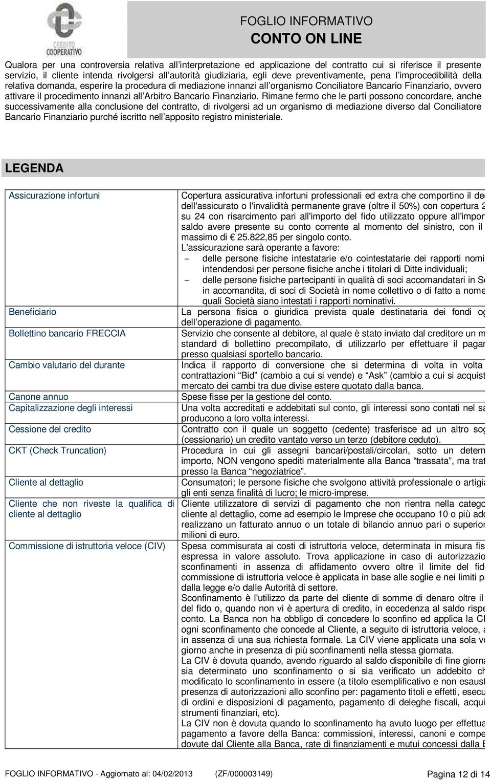 all Arbitro Bancario Finanziario.