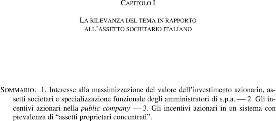 specializzazione funzionale degli amministratori di s.p.a. 2.