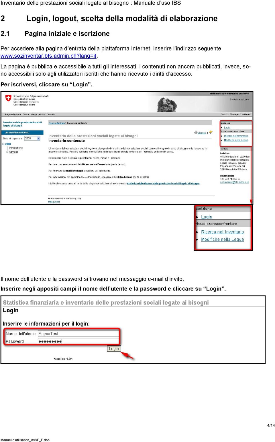 lang=it. La pagina è pubblica e accessibile a tutti gli interessati.