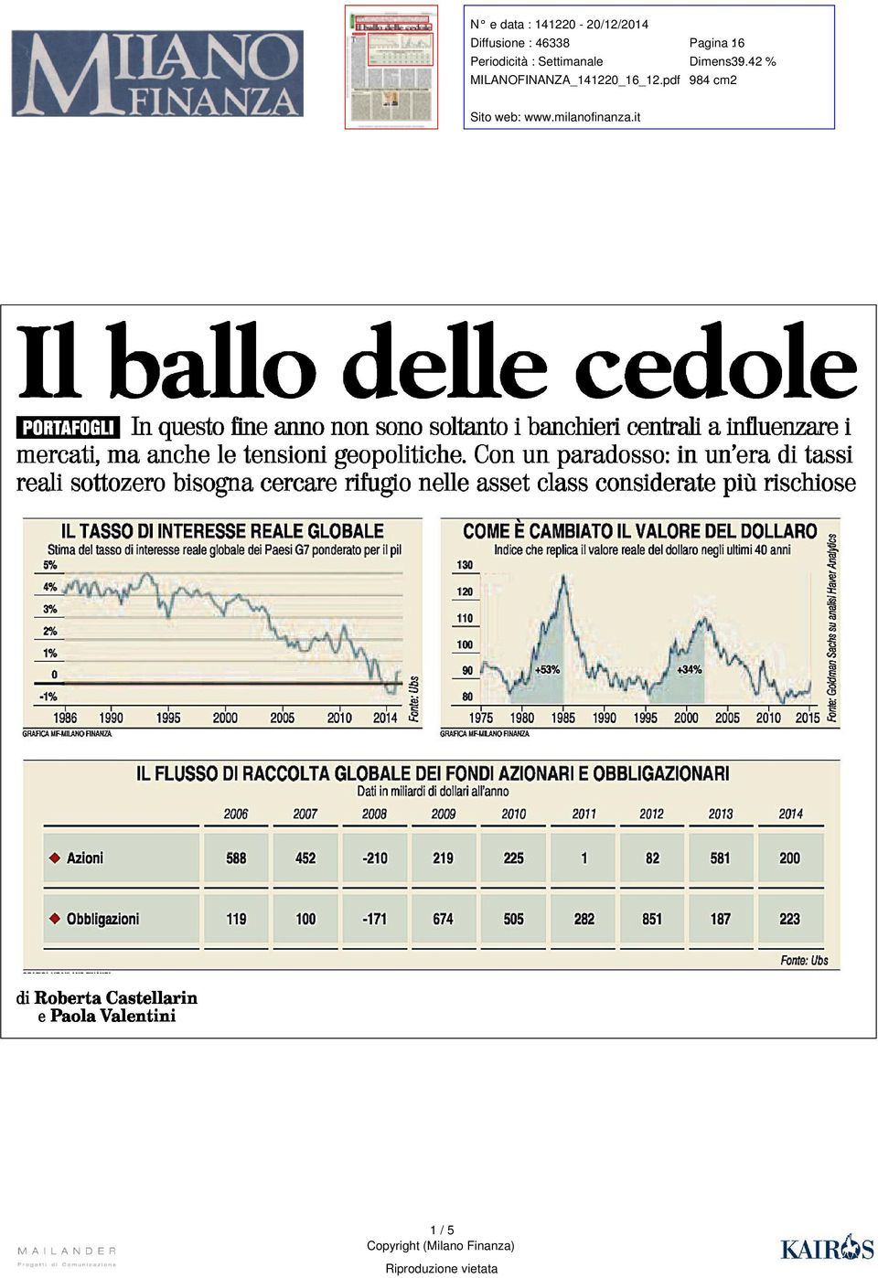 REALE GLOBALE Stima del tasso di interesse reale globale dei Paesi G7 ponderato per il pil 5%% 4%% COME?