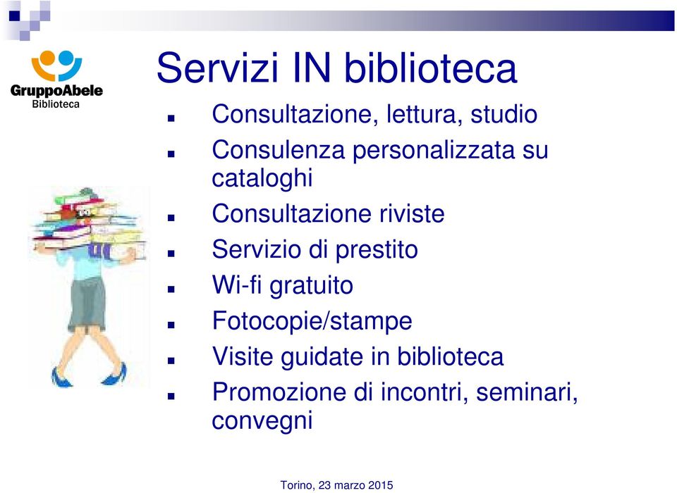 riviste Servizio di prestito Wi-fi gratuito