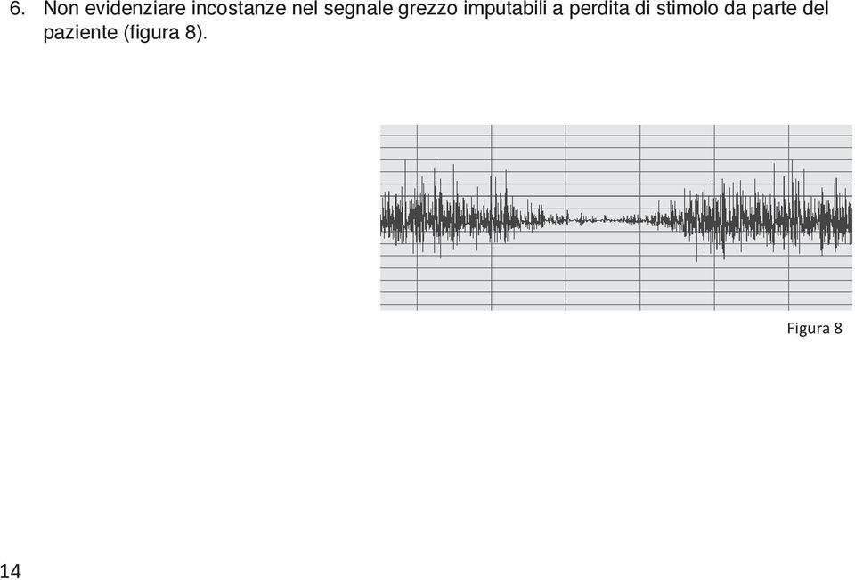 perdita di stimolo da parte del