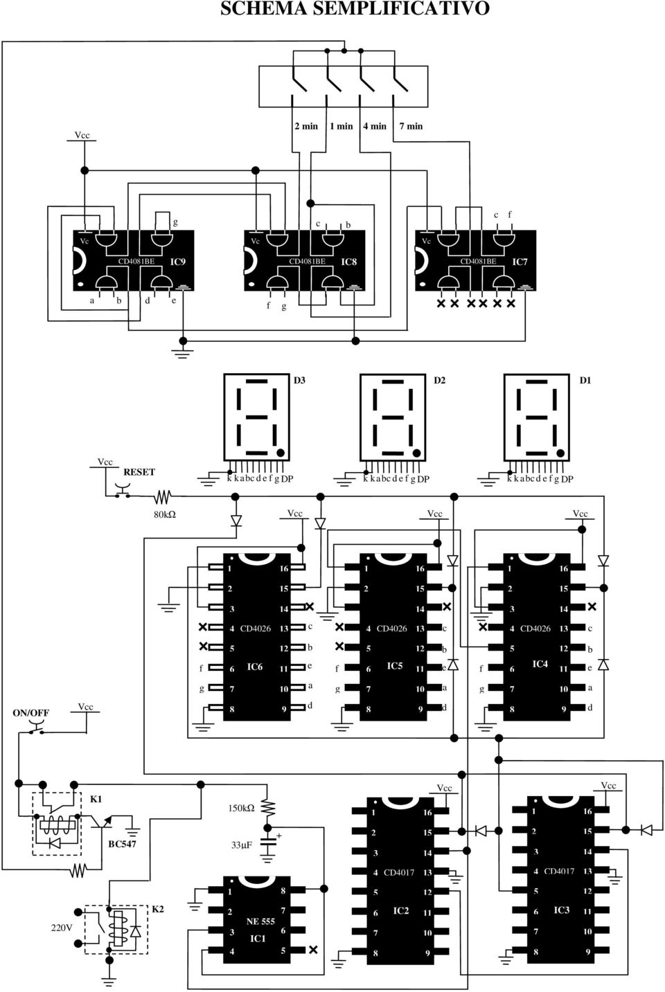 CD06 CD06 CD06 6 IC6 e 6 IC e 6 IC e 7 0 7 0 7 0 ON/OFF V 8 9 8 9 8 9 K