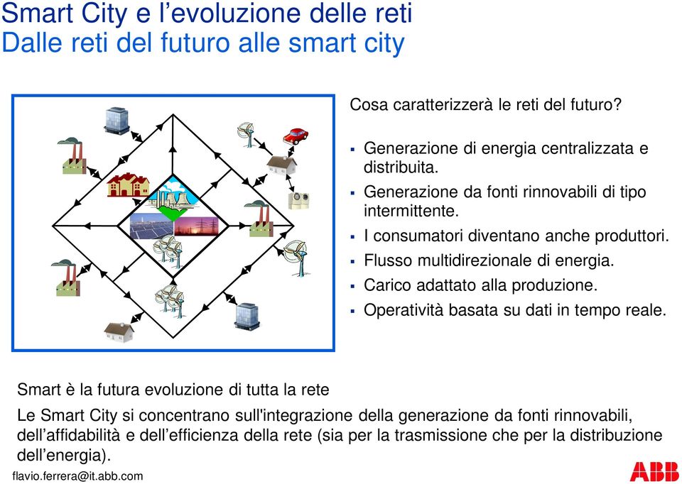 Flusso multidirezionale di energia. Carico adattato alla produzione. Operatività basata su dati in tempo reale.