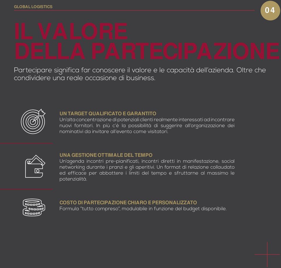 In più c è la possibilità di suggerire all organizzazione dei nominativi da invitare all evento come visitatori.