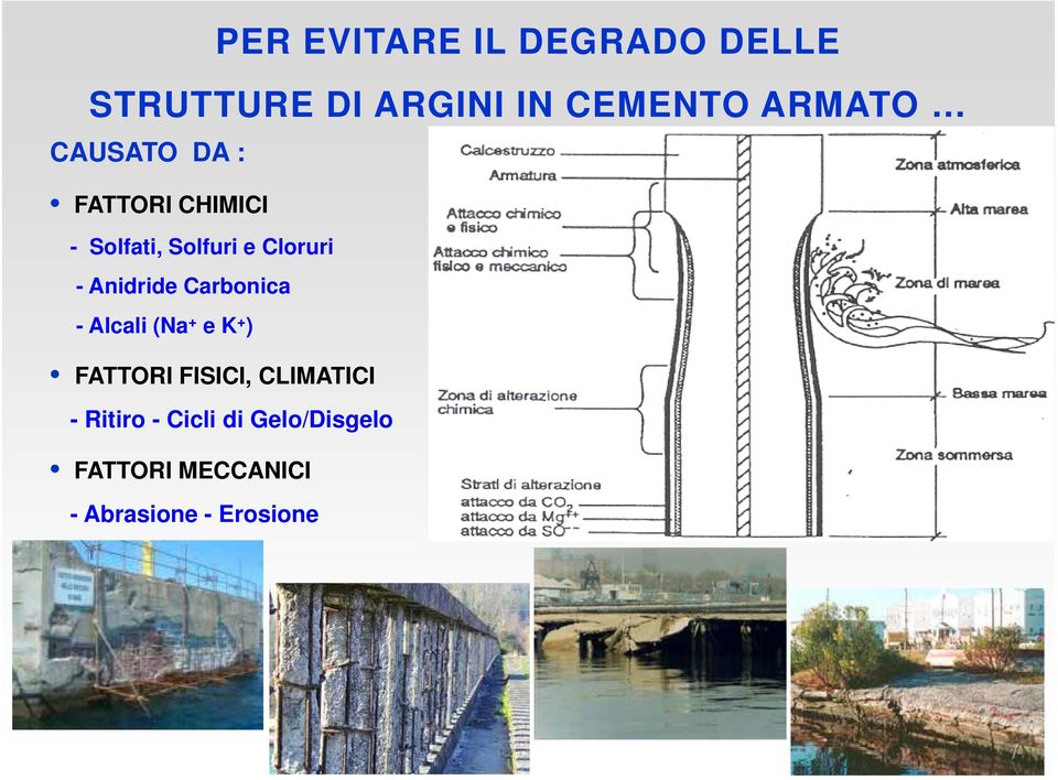 Anidride Carbonica - Alcali (Na + e K + ) FATTORI FISICI,