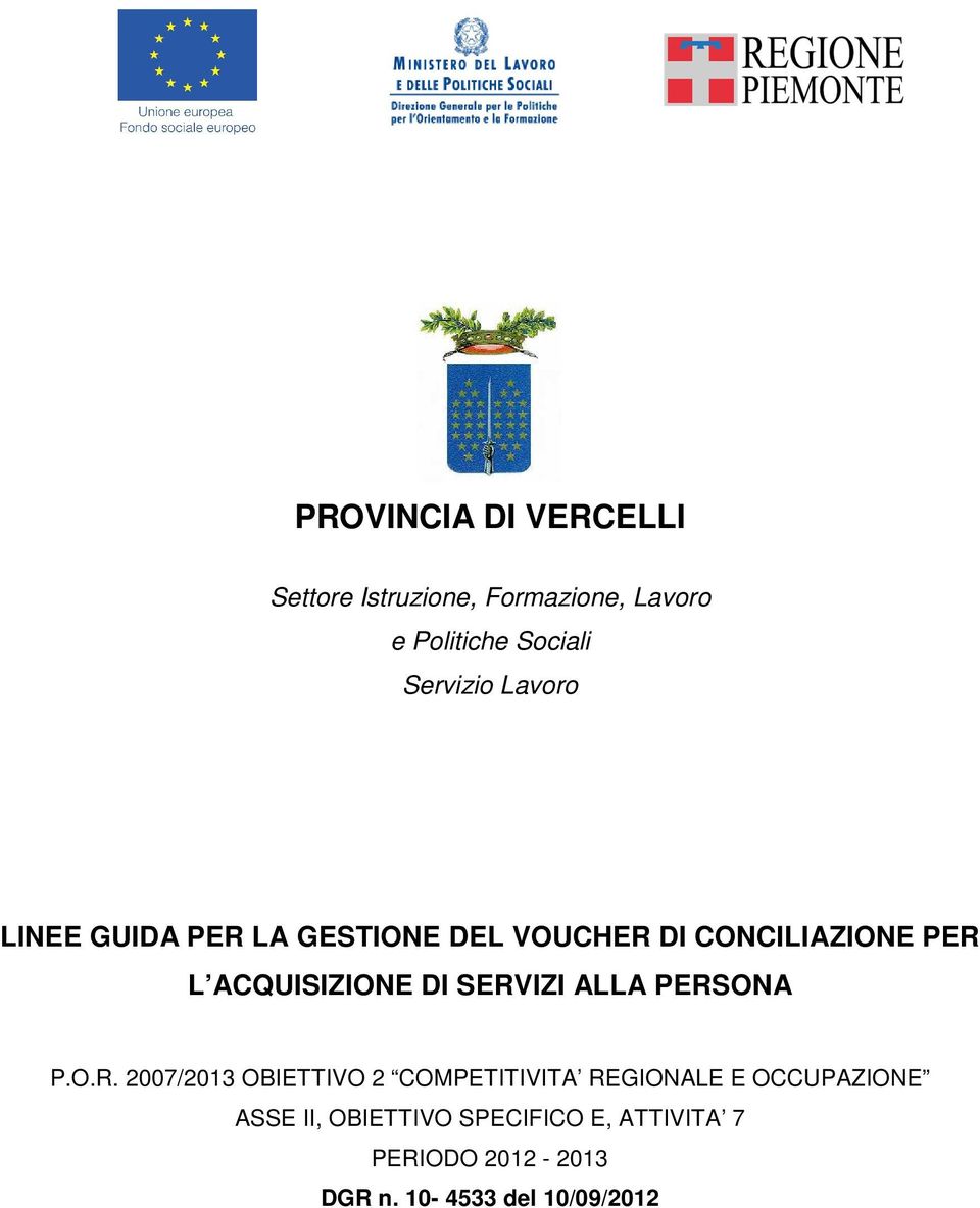 ACQUISIZIONE DI SERV