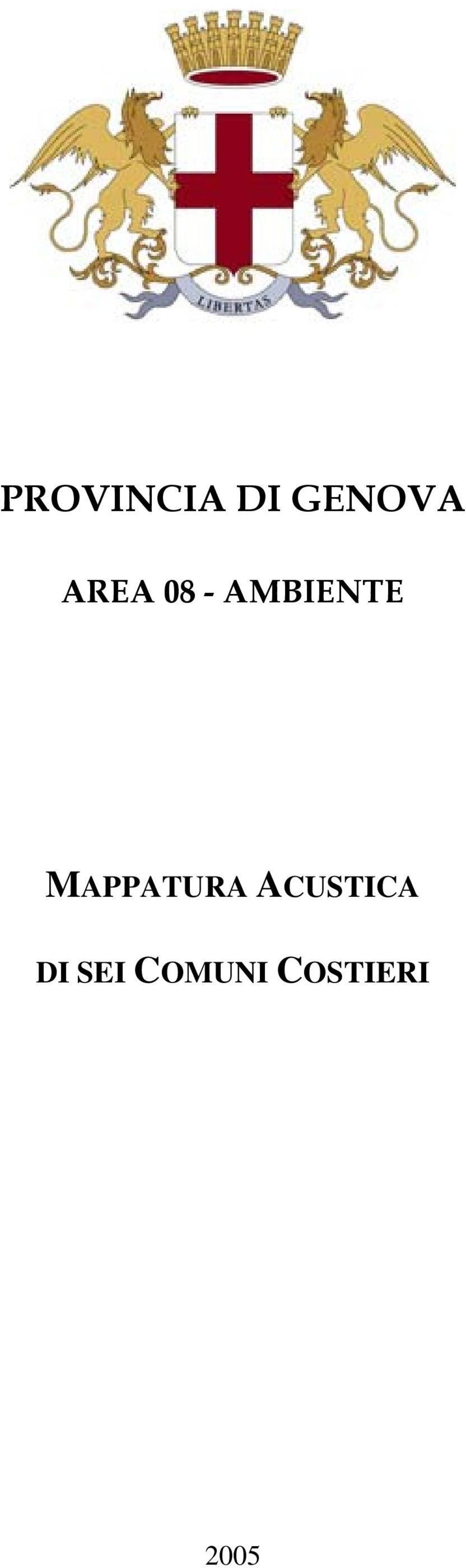 MAPPATURA ACUSTICA DI