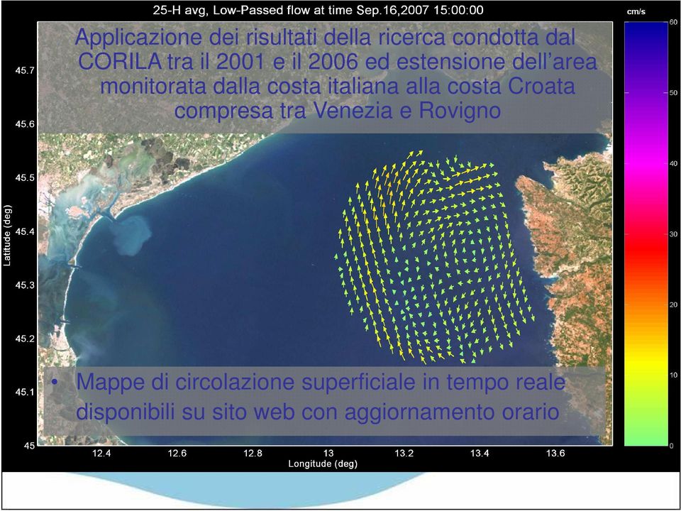 alla costa Croata compresa tra Venezia e Rovigno Mappe di circolazione