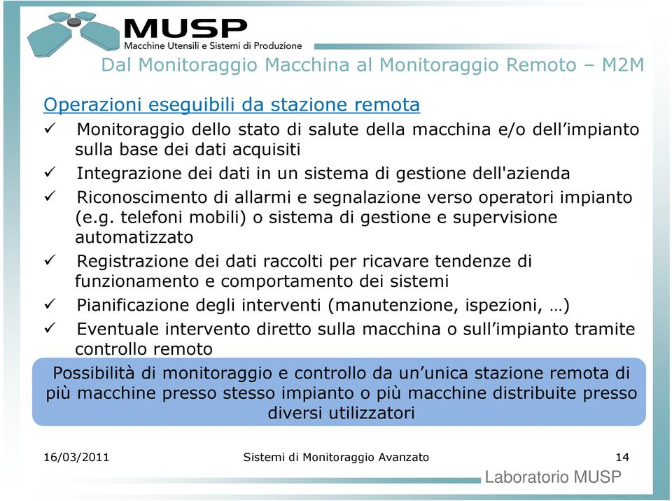 azione dei dati in un sistema di ge