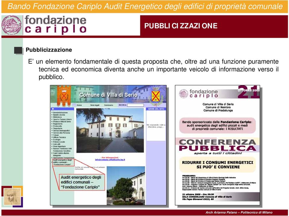 funzione puramente tecnica ed economica diventa