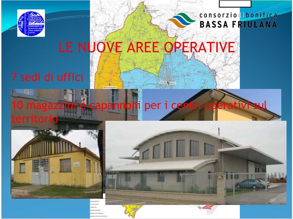 operativi sul territorio Sede