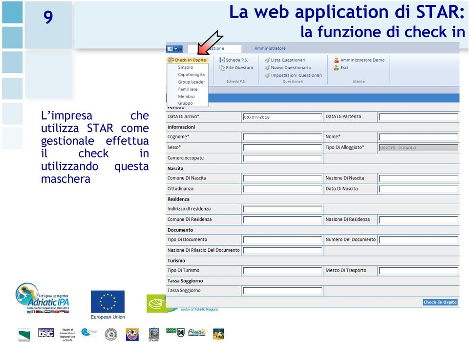 utilizza STAR come gestionale