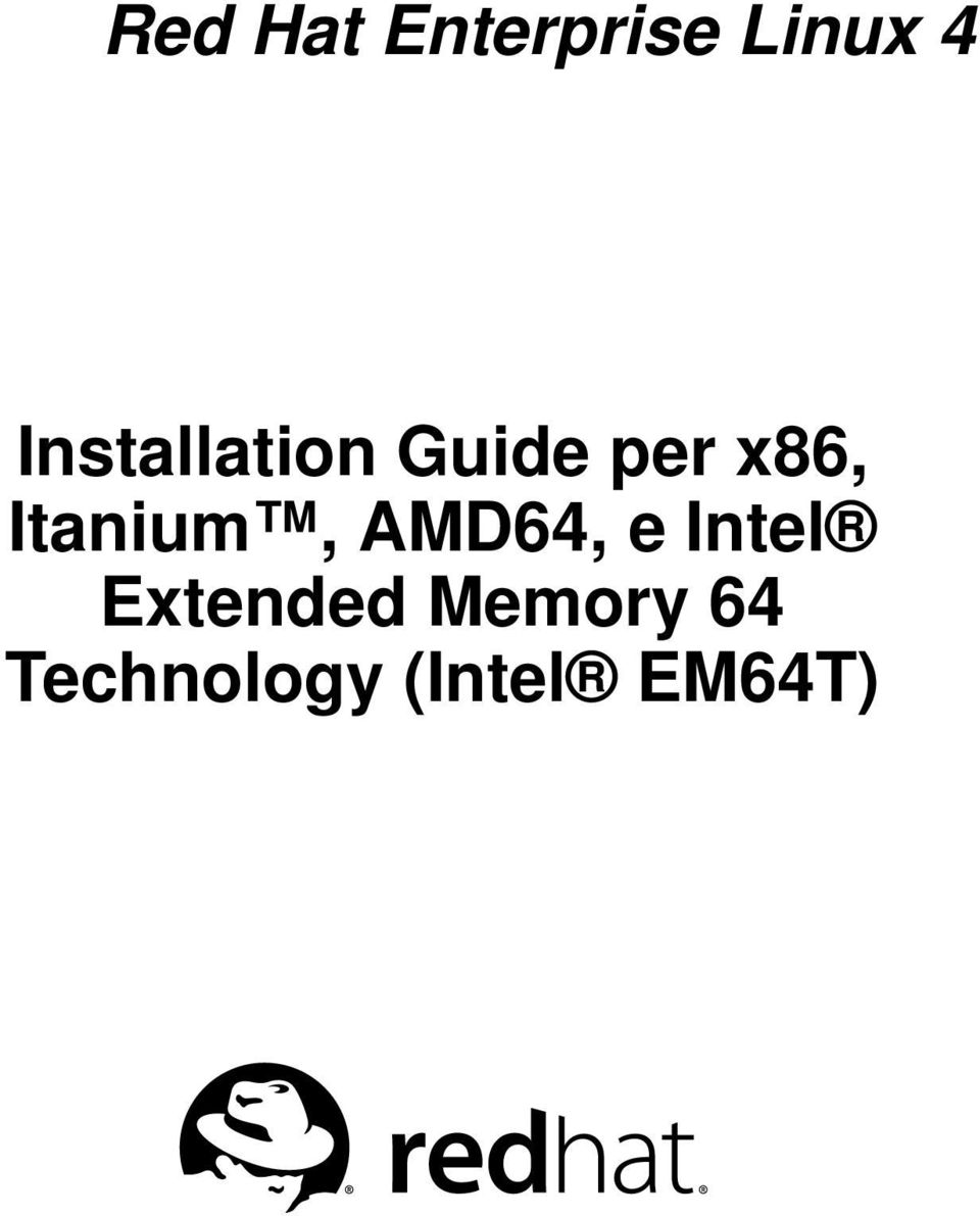 Itanium, AMD64, e Intel